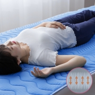Body pressure dispersion mattress topper